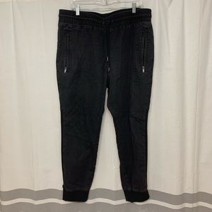 Mossimo joggers in faded black EUC